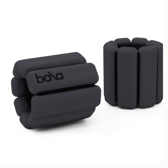 Bala Bangles 2Lb Arm or Ankle Weights Charcoal - 4LB Total - Picture 1 of 7